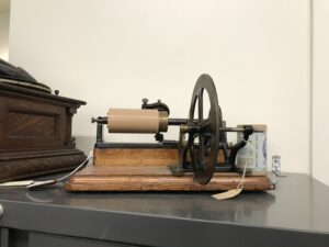 Early Cylinder Phonograph